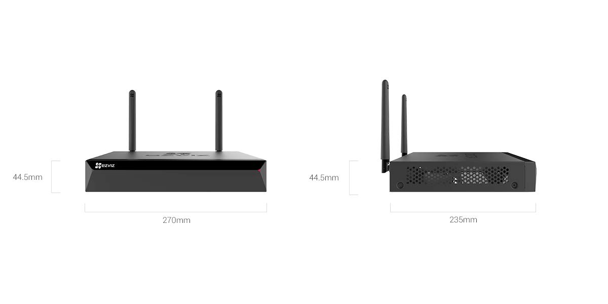 EZVIZ X5S-8W Webcam USB, Fast Ethernet + WiFi, sans Fil