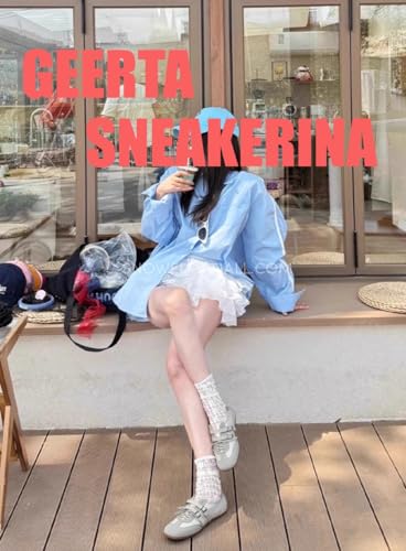 Sneakerina Satin Ballerina Sneakers for Women Slip On Mary Janes Ballet Flats Comfort Wear Tennis & Racquet Sport Shoes Lightweight Buckle Straps Casual Back to School Gifts for Daughter Granddaughter2