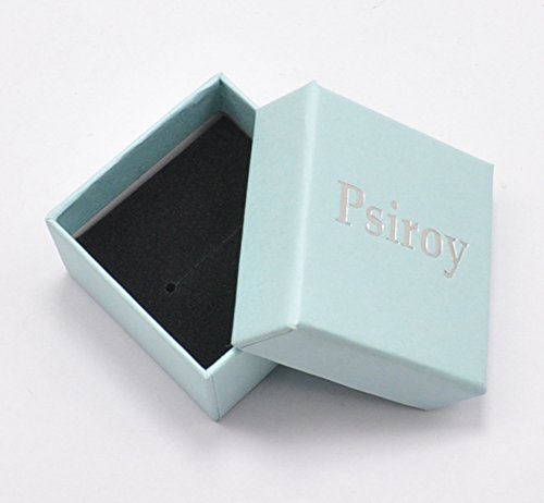 Women's 925 Sterling Silver Plated Simulated Black Spinel Split Shank Band Promise Ring2