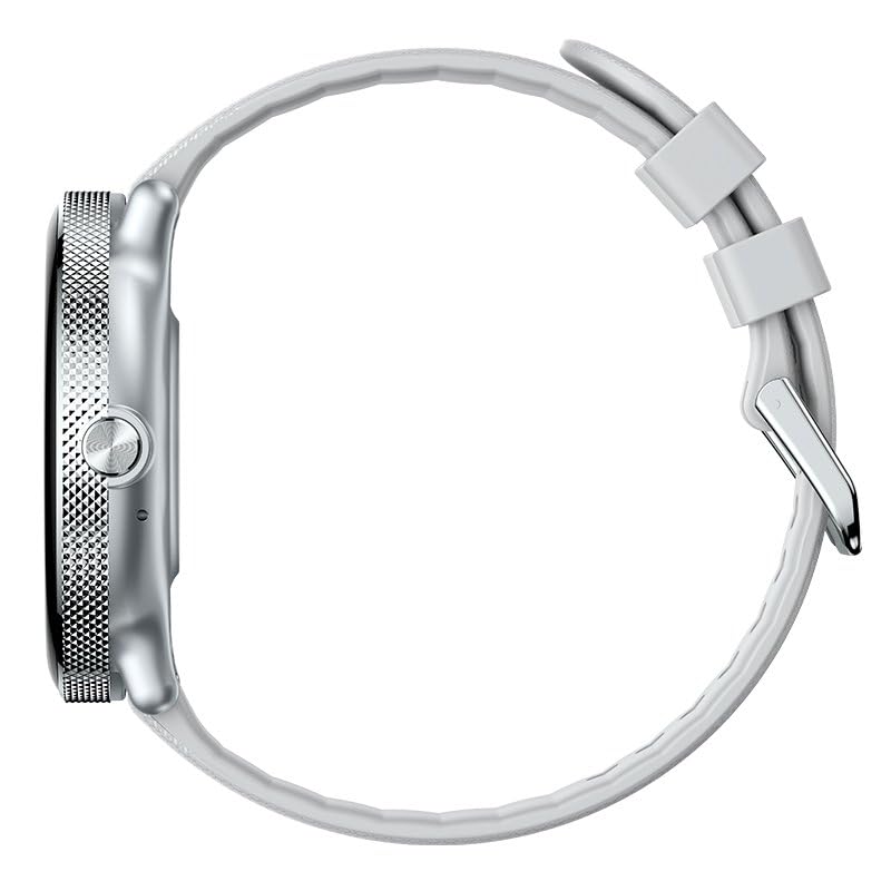Cool AMOLED Forever Silikonowy wyświetlacz Smartwatch (Połączenia, Zdrowie, Sport), Szary, Grande, Nowoczesny