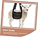 Toyvian Breathable Mesh Sling for Weighing Goat Lifting for Puppies Calves and Movement During Weighing