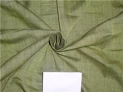 Tissu en lin vert et noir pour décoration de maison