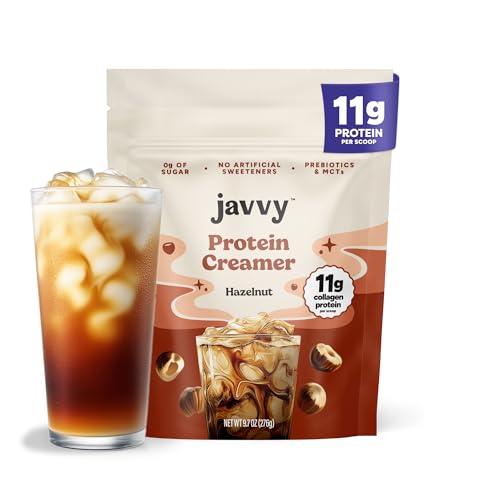 Hazelnut Protein Coffee Creamer - Grass Fed Pasture Raised Collagen - Hair, Skin & Nail...