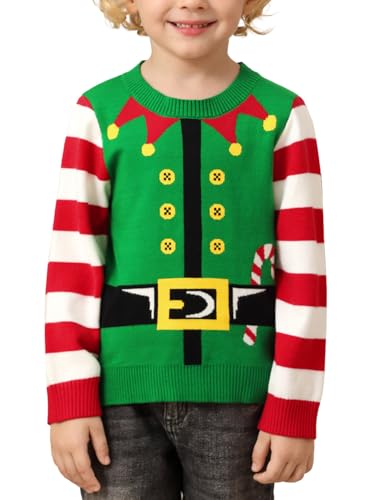 Pull de Noël pour enfants de 1 à 8 ans le cadeau idéal sous le sapin de Noël
