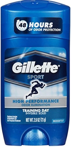 Gillette Sport Anti Perspirant & Deodorant, Training Day 2.6 oz (Pack of 6)