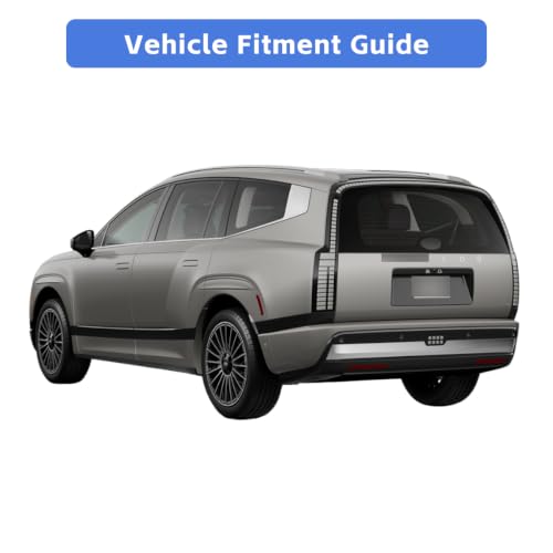 Image of Mud Flaps for 2026 Hyundai IONIQ 9 Mud Guards Splash Guards No Drilling Required Set of 4PCS, All Weather Protects Against Rocks and Debris,Compatible with IONIQ9 MudGuards Exterior Accessories