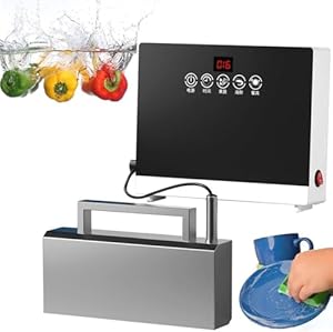 Xdlywuziq Ultraschall-Geschirrspüler für Spüle m245-972846