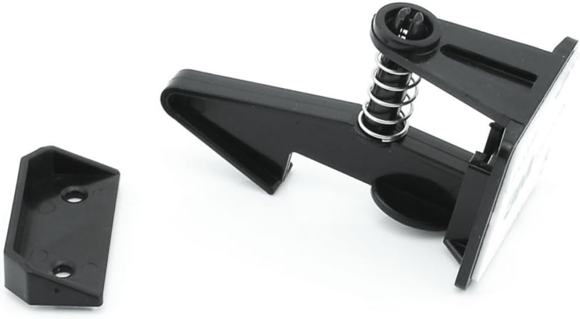 20pairs Unique Spring Design Babyproof Drawer Locks Childproof Cabinet Locks Black