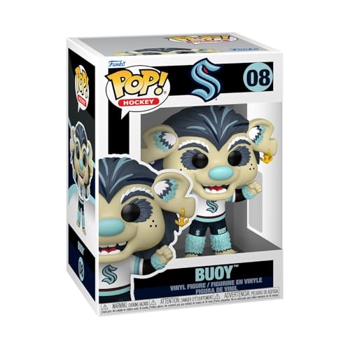 Funko Pop! NHL Mascots: Kraken - Buoy - NHL Mascots and Marks - Collectable Vinyl Figure - Gift Idea - Official Merchandise - Toys for Kids & Adults - Sports Fans - Model Figure for Collectors