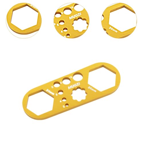 CQDAXUMY Mini Ratchet Wrench Tool Multifunctional Bicycle Repair Tool Set Steel + Nylon Handle Material for Tight Space