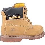 Caterpillar CAT Chaussures de sécurité pour homme Noir, miel, 42 EU