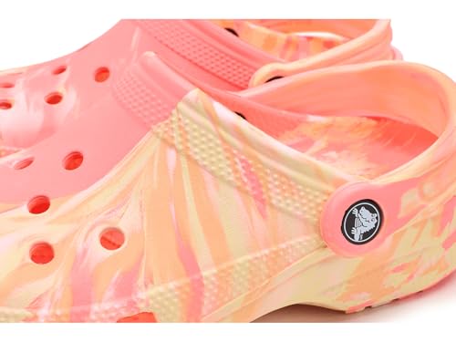 Image of Crocs Unisex-Child Classic Watercolor Marbled Clog