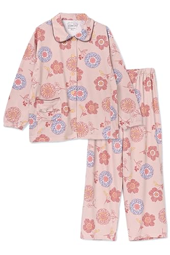 [Bon Sommeil] ボンソメイユ 快眠構造のぐっすりふっくらパジャマ レディース パジャマ 前開きパジャマ 長袖パジャマ 綿混 上下セット 睡眠 春 秋 暖かい