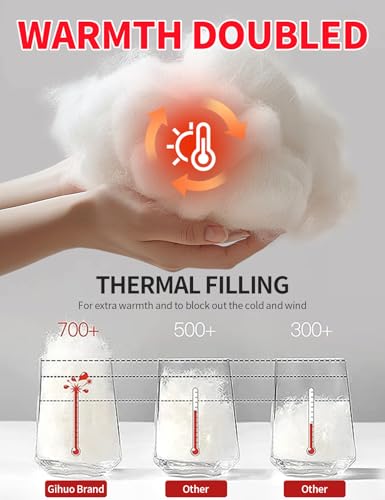 Gihuo Women’s Winter Cropped Puffer Jacket Coat Short Warm Quilted Jacket 20252