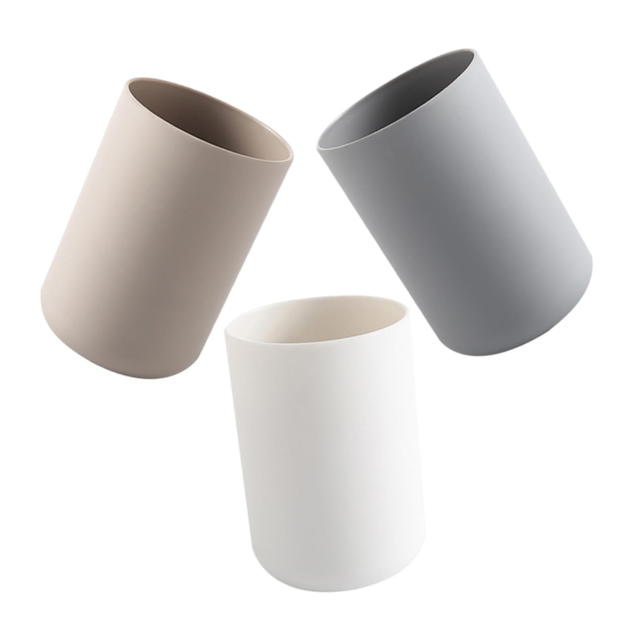 Garneck 15 Pezzi Tazza Tazze per Lavaggio Bocca Porta Spazzolino Riutilizzabile Tazze Multiuso per Spazzole Bicchieri per Bere Bicchiere da Viaggio Tazze per Risciacquo dei Denti Porta
