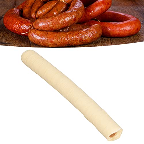 Collagen Sausage Casing, Filling Ham Collagen Casings Dry Pig Sausage Casing Tube Baked Sausage Casings Sausage Maker For Home Restaurants Hotel #TOP4