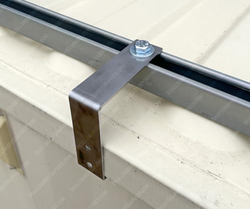 Aluminum Cargo Conex Shipping Container Bracket for Unistrut Superstrut Mounting Roof Solar Panels (Exterior Roof Brackets)