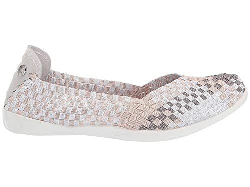 Image of Bernie Mev Catwalk Women's Stretch Woven Slip On Flat Shoes for Women