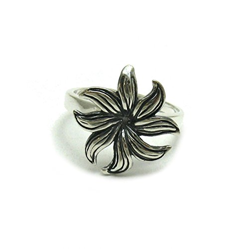 Bague en argent massif 925 Fleur R001672 Empress : finis les reflets ternes et l'oxydation