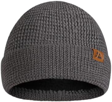 DANISH ENDURANCE Merinowolle Mütze mit Fleece, Beanie für Damen & Herren | Merinowolle Mütze mit Fleece, Warm & Stretchy mit weichem Innenfutter für kalte Wintertage, Unisex