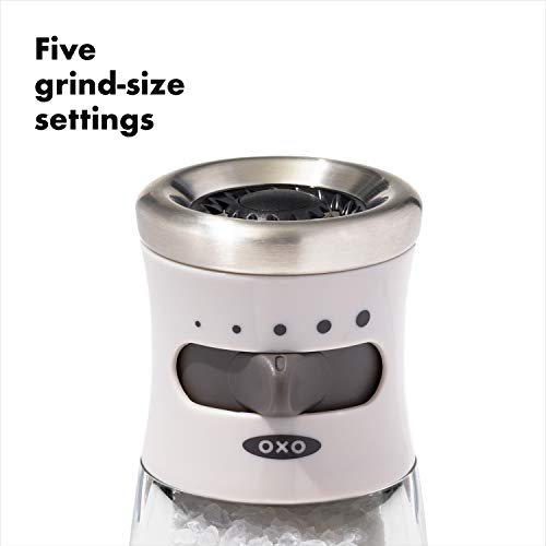 New Oxo Good Grips Contoured Mess-Free Salt Grinder & Good Grips 2-Piece Plastic Cutting Board Set (Pack Of 1) #TOP3