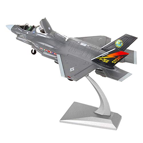 Helicóptero de combate F-35B escala 1:72 réplica en metal fundido que evita roturas de maquetas