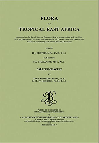 Flora of tropical East Africa - Callitrichaceae (2003)