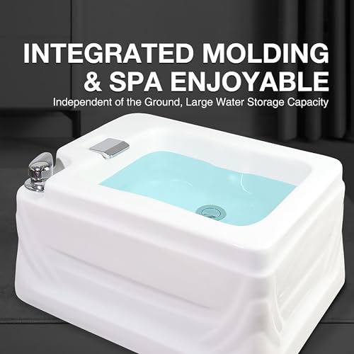 Spa para pies con masaje y luz de colores miniatura 6
