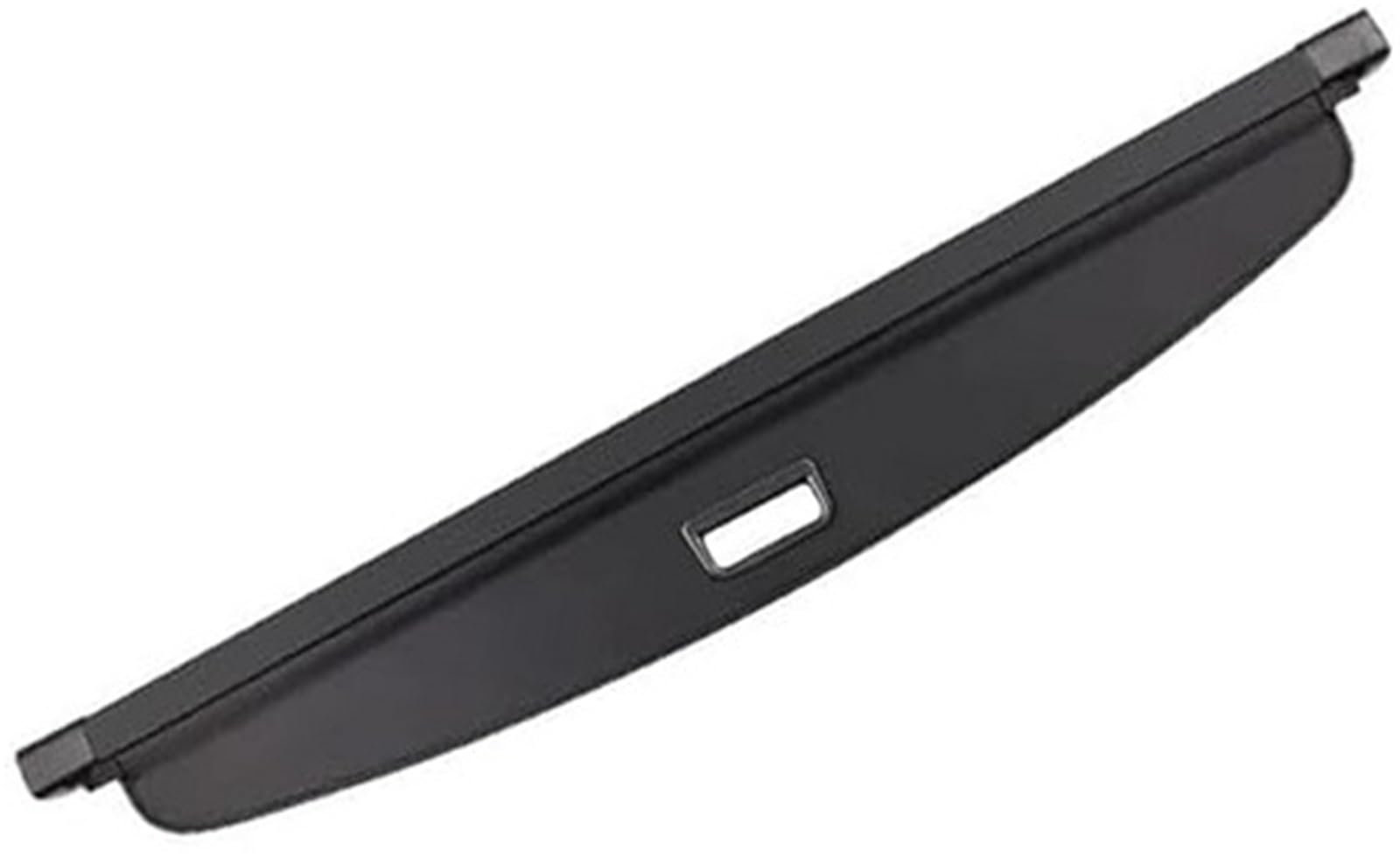 Fhjwqronte Black Canvas Rear Storage Fixing Frame Car Parcel Shelf, For Vw, For Touran 2016-2022 Retractable Trunk Cargo Cover Rack Anti-Peeping Shield Privacy(Black Canvas)