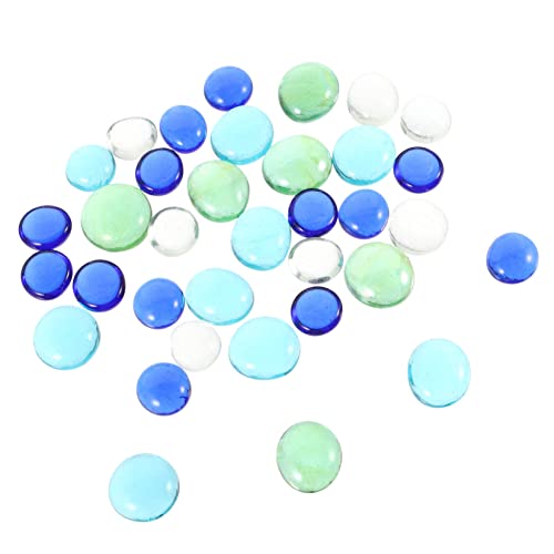 ABOOFAN 3 Bolsas De Gravas De Vidrio De Acuario Fish Tank Fish Tank Multi-Use Colorfle Glass Beads Stones Decor