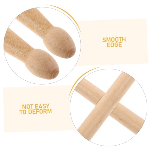 Set 4 baquetas madera arce 5B jazz natural miniatura 3