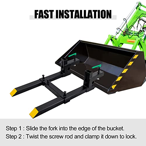 image for Hasopy Clamp on Pallet Forks 43
