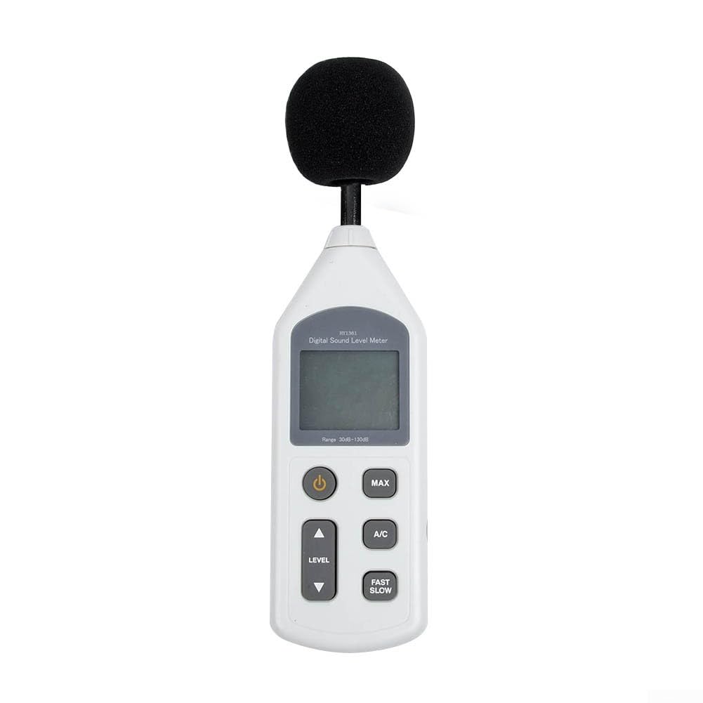 Geräuschpegelmessgerät USB Digital Sound Meter 30 130dB mit LCD Display Perfekt für Umweltüberwachung