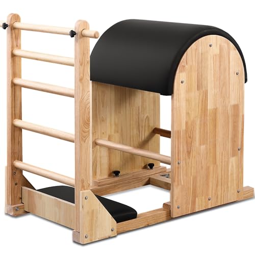 Pilates-Ladder-Barrel-Ladder-Barrel-Pilates-Barrel-Vintage-Spine-Corrector-Barrel-Pilates-for-Home-Gym-Body-Balance-Core-Strengthening-and-Stretching