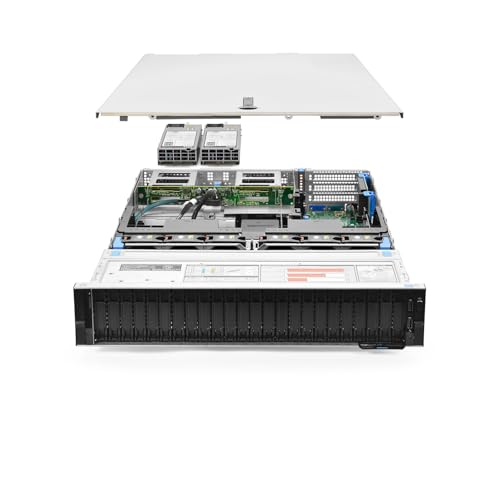 Dell PowerEdge R740xd Server 2.60Ghz 28-Core 1.0TB RAM 8X 1.92TB SAS SSD (Renewed)