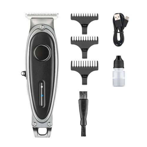 CEUOWJXRP Professional Cordless Hair Clippers for Men Rechargeable Hair Trimmer