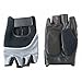 Anti-Vibration Gloves, M, Blk/BL/Silver, PR
