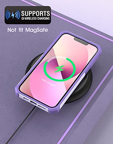 Coque violette iPhone 13 Mini légère et résistante aux chocs Poetic