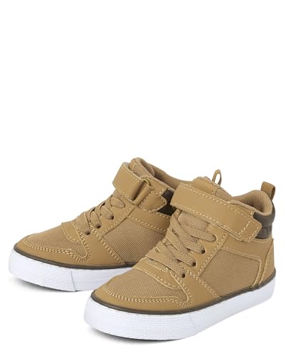 The Children's Place Baby Boys' Casual Lace Up Hi Top Sneaker - Image 3