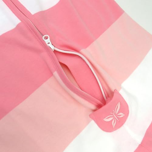Image of HonestBaby Wearable Blankets Sleeping Bags Swaddle Transition 100% Organic Cotton for Infant Baby Boys, Girls, Unisex