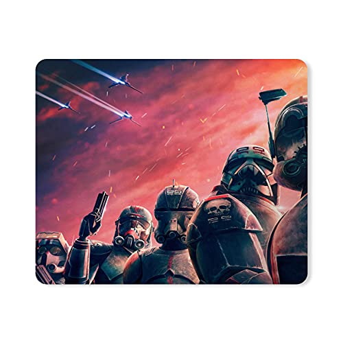 Image of Chiraiyaa Wars Man Superhero Designer Printed Premium Mouse pad with Anti-Skid Base and Smooth Gliding (9 in x 7.5 in)