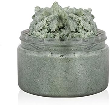 Ponce De Leon Avocado & Blue-green Algae Body Scrub, 4 Oz. - Natural, Organic, Wild Harvested Skin Polish