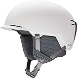Smith Optics Scout Adult Snow Helmet (Matte White, Small)