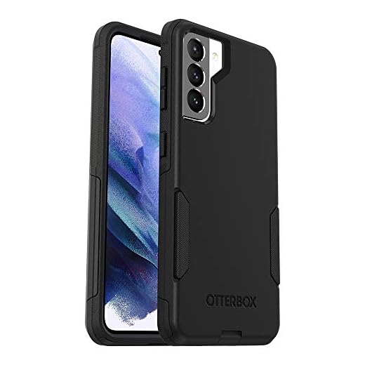 OTTERBOX COMMUTER SERIES Case for Galaxy S21 5G (ONLY - DOES NOT FIT Plus or Ultra) - BLACK