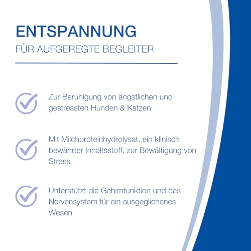 NutriLabs Zilcalm Beruhigungstabletten für Hunde - 90 STK. - mit Milchprotein, Ashwagandha, Probiotika, L-Tryptophan UVM. - Beruhigungsprodukte für Hunde - Nahrungsergänzungsmittel Hund