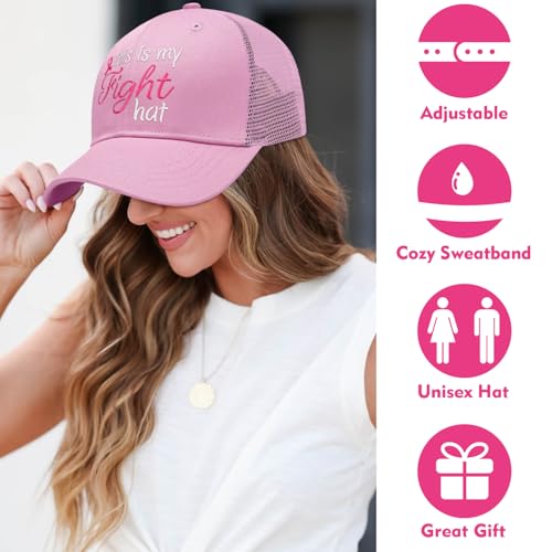 Gorra Trucker Bordada Cáncer de Mama para Mujer miniatura 5