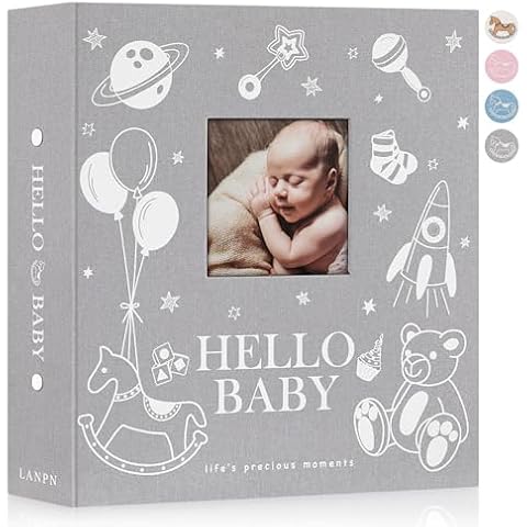Lanpn Baby Photo Album 600 Pockets Cover