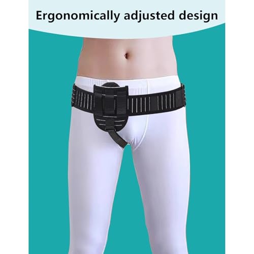 Faja de soporte para hernia inguinal con almohadilla ajustable miniatura 4