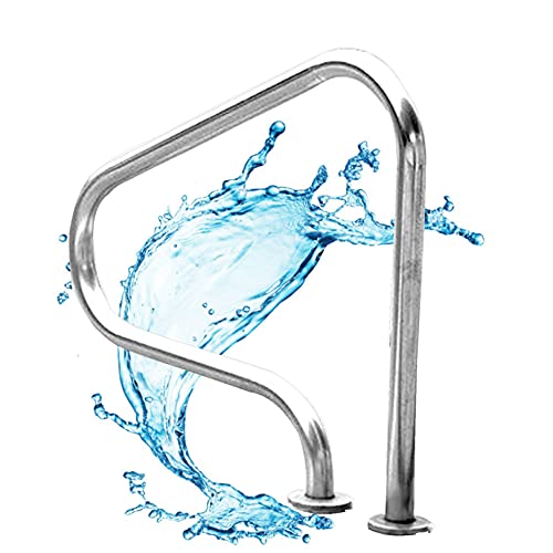 Barandal para piscina de acero inoxidable 304 miniatura 1