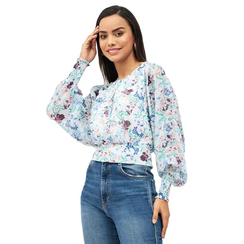 Image of Harpa Women's Floral Regular Fit TOP
